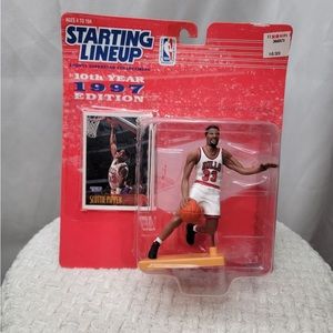 Starting lineup, 1995 in 1997, Scottie Pippen limited edition, action figure set